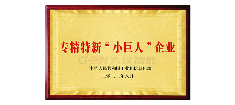 国家专精特新“小巨人”企业